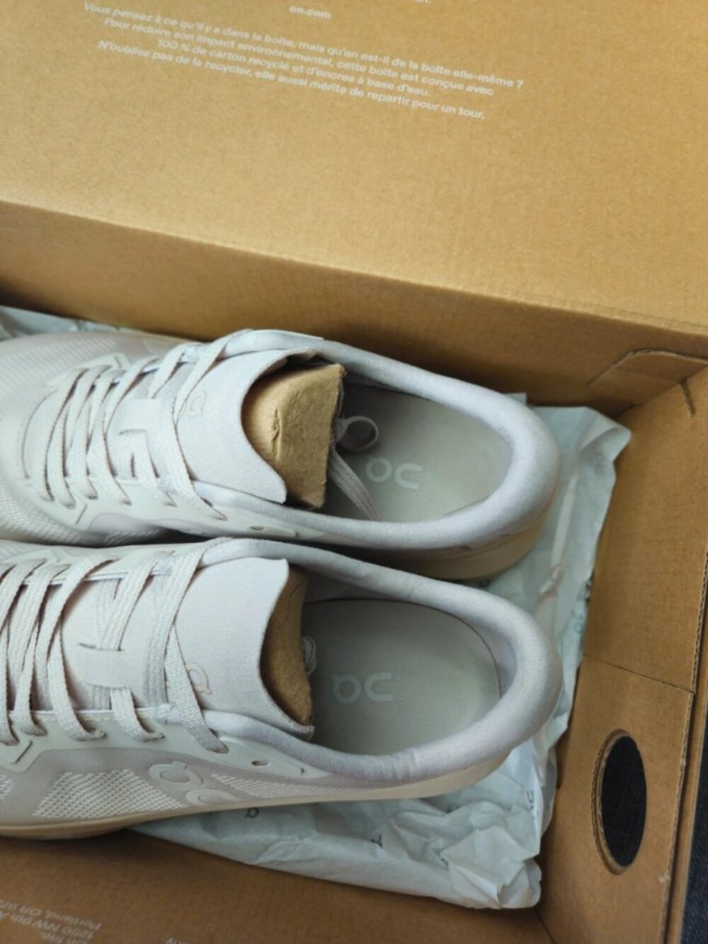On Cloud Cloudzone Pearl Truffle Women's US 7.5 / EU 38.5 - Picture 6 of 6